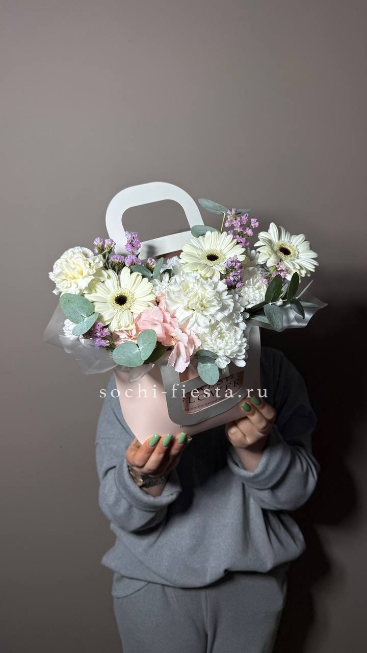 Сумочка "Чистая лазурь" в Хосте и Кудепсте