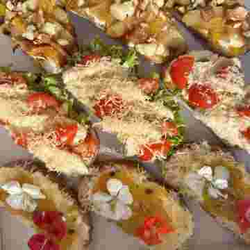 Брускетта «3 вкуса» в Хосте и Кудепсте
