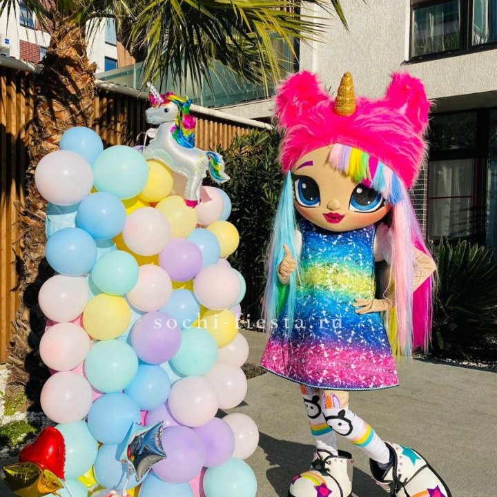 Аниматор Кукла  в Хосте и Кудепсте