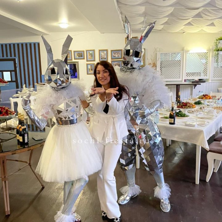 Аниматор Зеркальный заяц в Хосте и Кудепсте