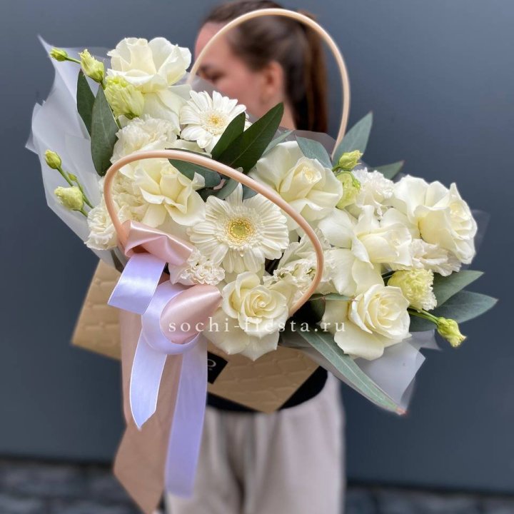 Flower bag "alba" в Хосте и Кудепсте