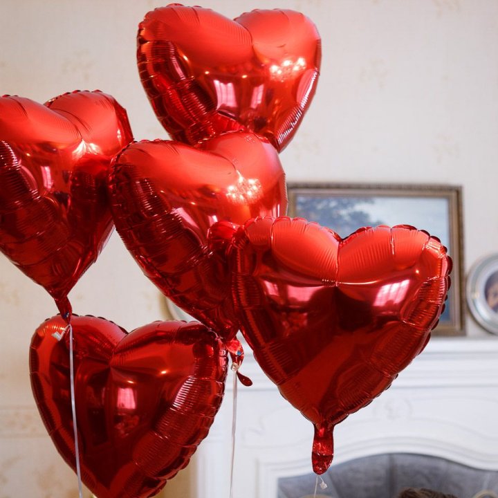 Фольгированный шар "Сердце" в Хосте и Кудепсте