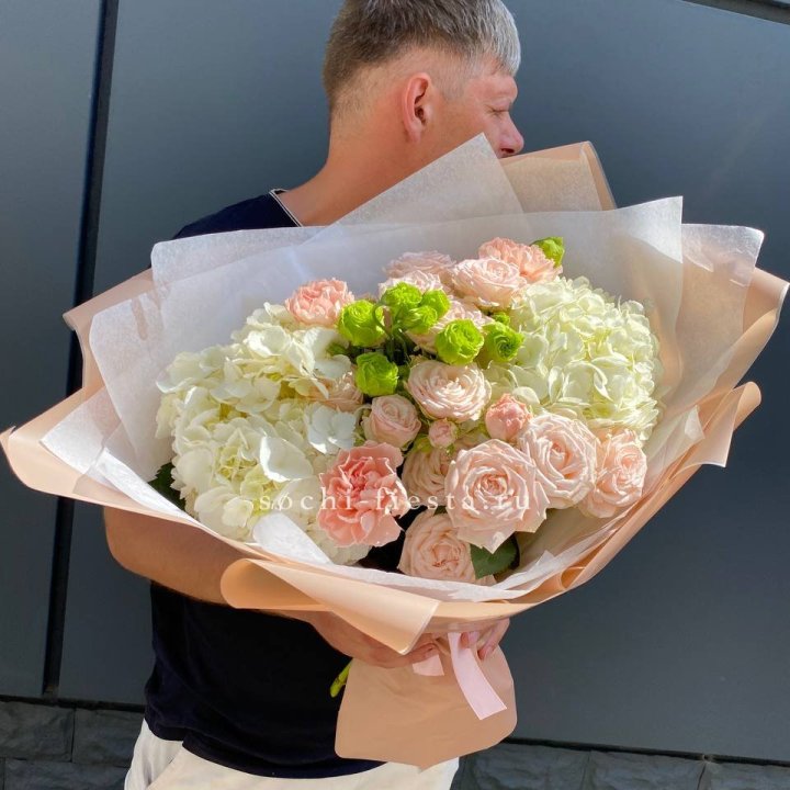 Авторский букет "Ice Cream" в Хосте и Кудепсте