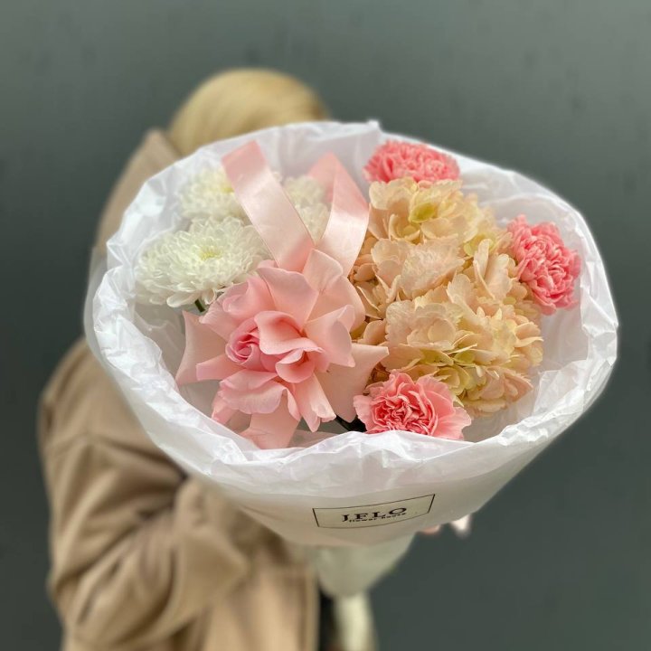 Букет "Нежная гавань" в Хосте и Кудепсте