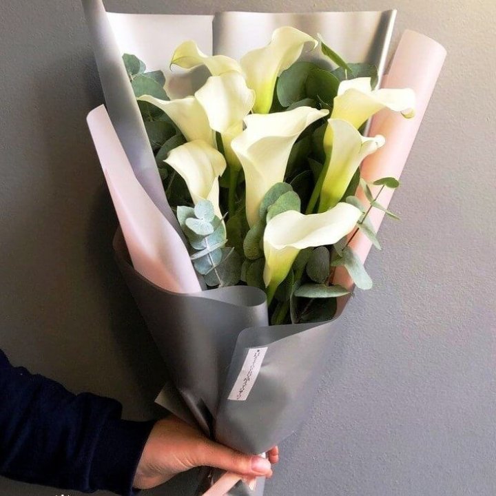 Каллы с эвкалиптом в Хосте и Кудепсте