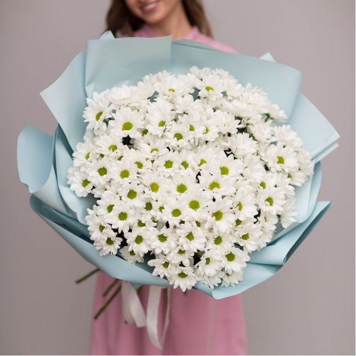  Букет хризантем Bon-Bon в Хосте и Кудепсте