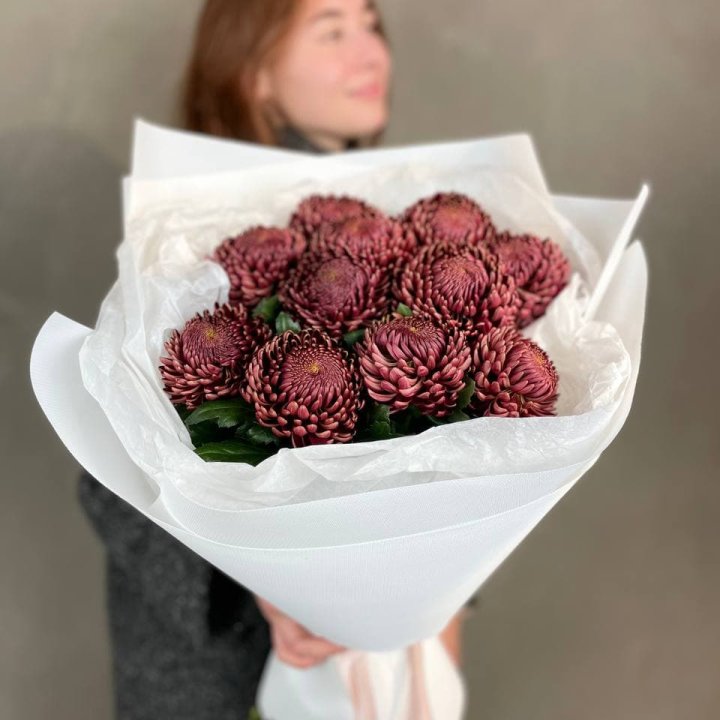 Букет хризантем Cassiopeia в Хосте и Кудепсте