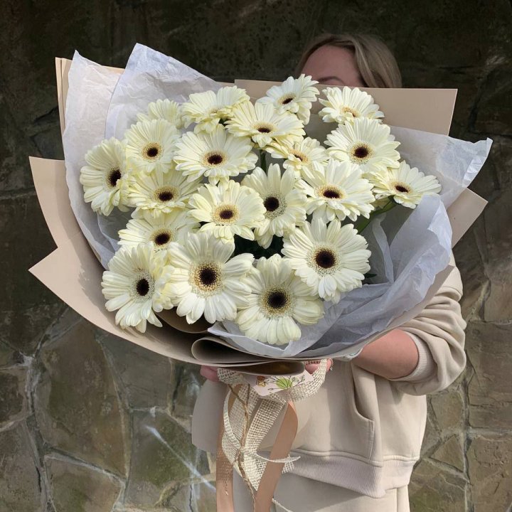 Букет голландских гербер "Shine" в Хосте и Кудепсте