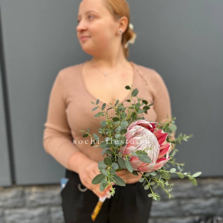 Свадебный букет "Протея" в Хосте и Кудепсте