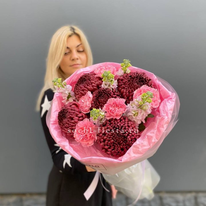 Букет "Сияющая любовь" в Хосте и Кудепсте