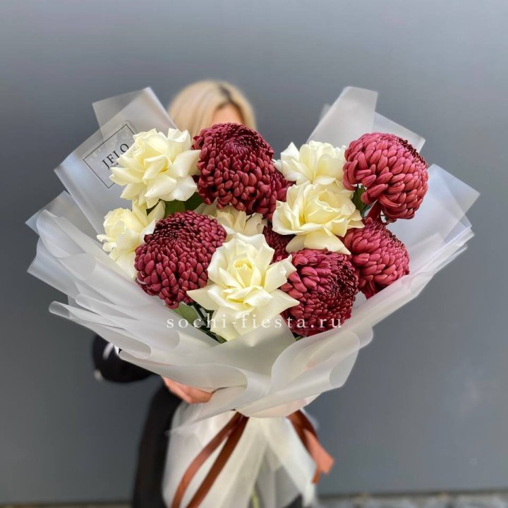 Дуо бигуди и розы в Хосте и Кудепсте