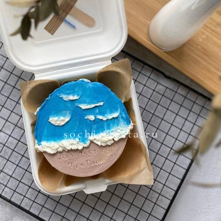 Бенто-торт "Для тебя это небо" в Хосте и Кудепсте