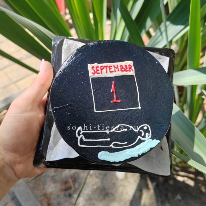 Бенто-торт "1 Сентября" в Хосте и Кудепсте