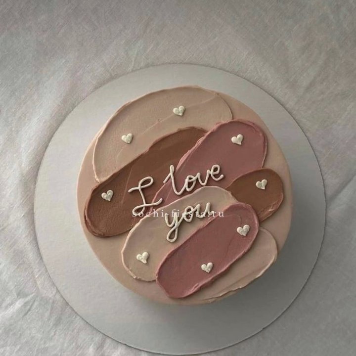 Бенто-торт "Я тебя люблю невероятно"  в Хосте и Кудепсте