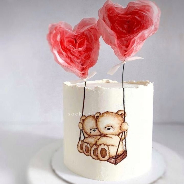 Торт "Love YOU" в Хосте и Кудепсте