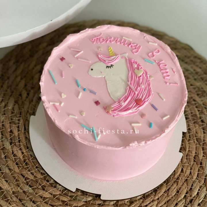 Бенто-торт "Пончику ... лет"  в Хосте и Кудепсте