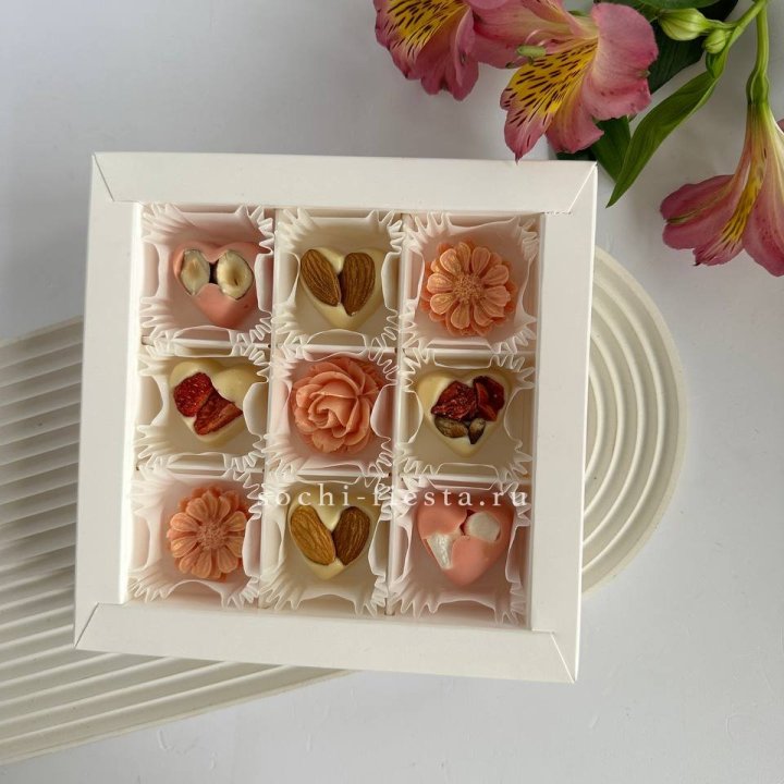 Набор бельгийского шоколада Нежность в Хосте и Кудепсте