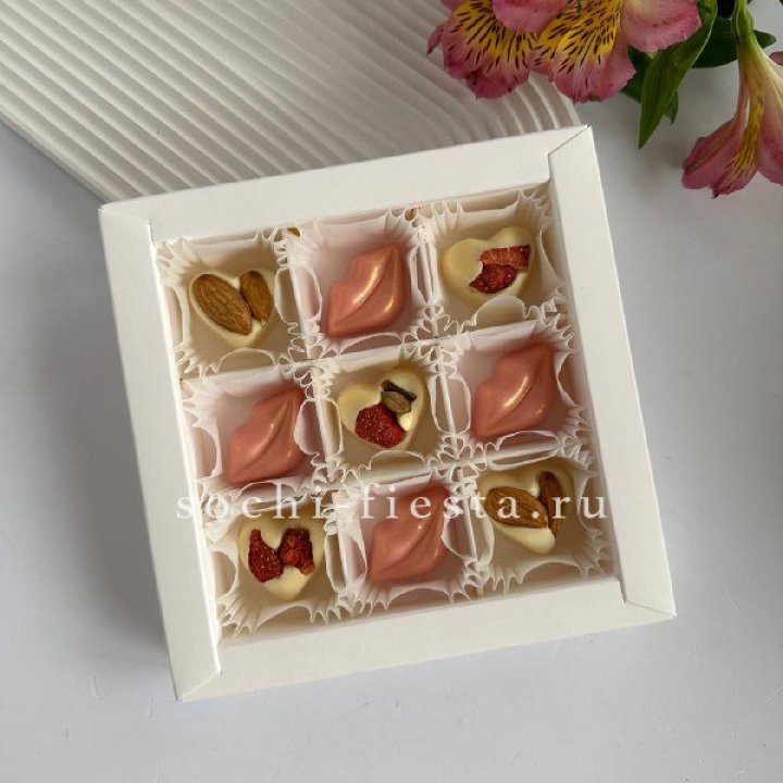 Набор бельгийских конфет ручной работы в Хосте и Кудепсте