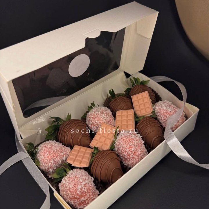 Клубника в шоколаде 10 ягод №2 в Хосте и Кудепсте