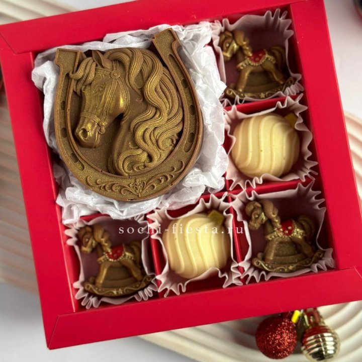 Бельгийский шоколад подкова в Хосте и Кудепсте