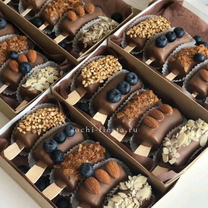 Набор бананов в шоколаде №4 в Хосте и Кудепсте