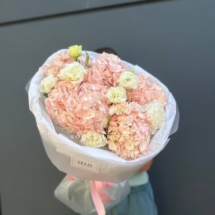  Букет "Pink Luxury" в Хосте и Кудепсте