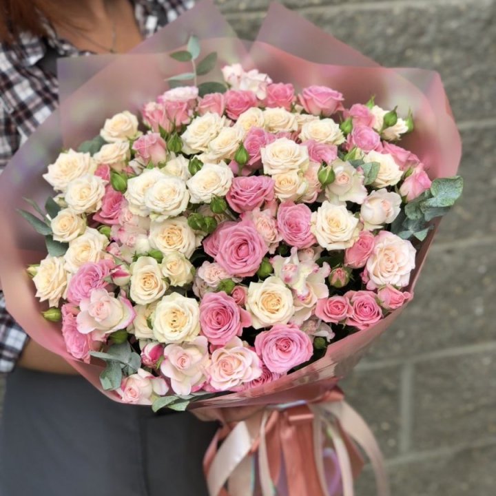 21 кустовая роза в Хосте и Кудепсте