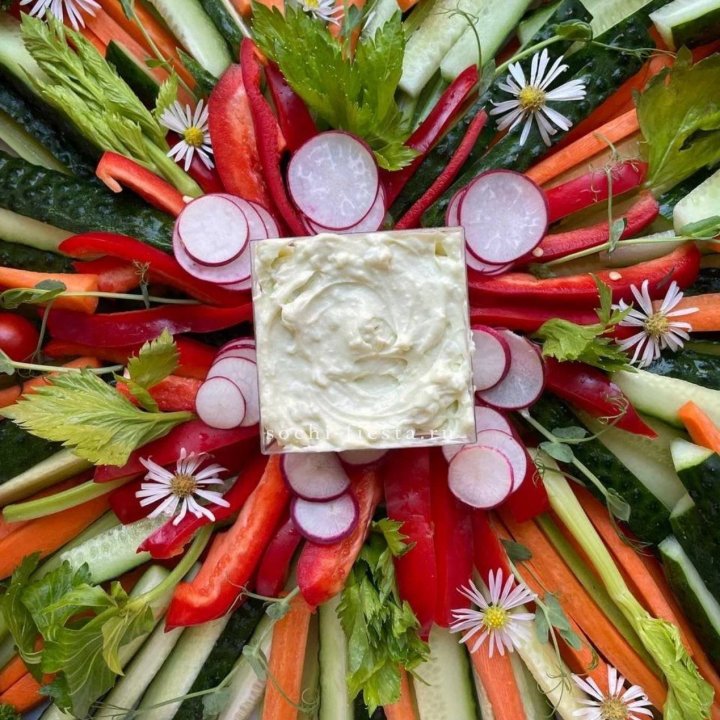 Бокс «Овощной аперитив» в Хосте и Кудепсте