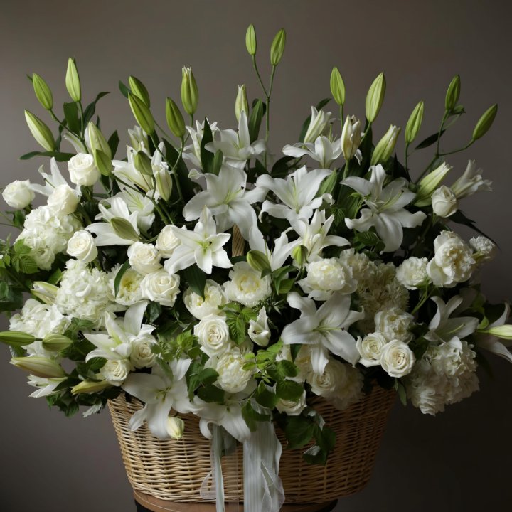 Цветочная корзина MAXI N3 в Хосте и Кудепсте