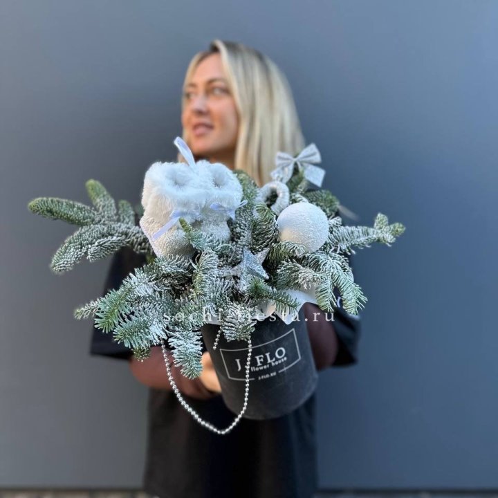 Новогодний бокс Boots White в Хосте и Кудепсте