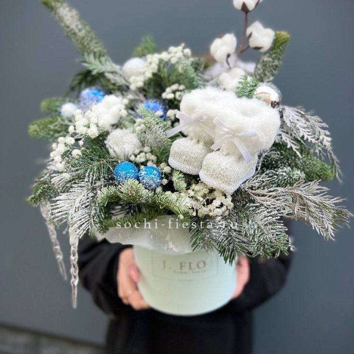 Новогодний бокс Boots Blue в Хосте и Кудепсте