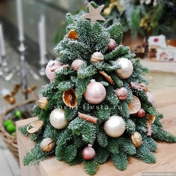 Новогодняя елочка "Camomile" в Хосте и Кудепсте