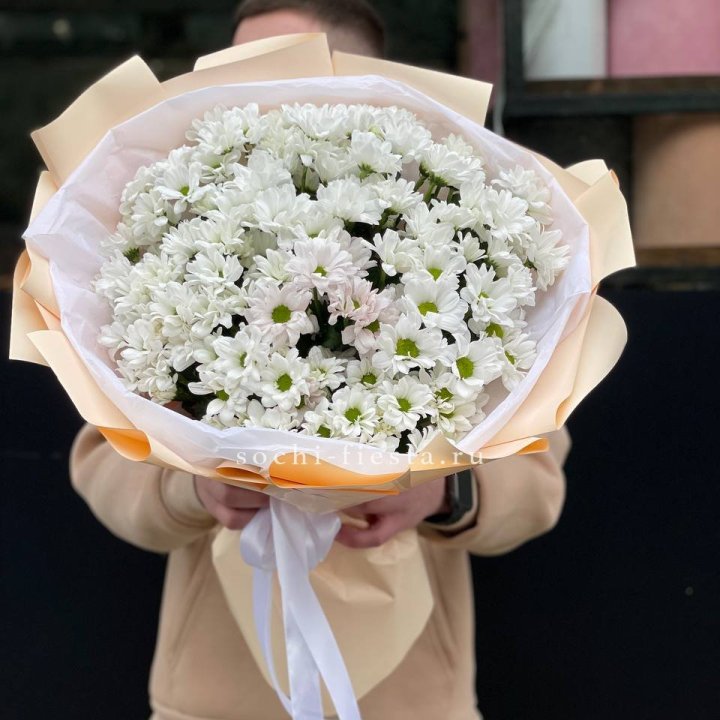  Букет хризантем Marli в Хосте и Кудепсте