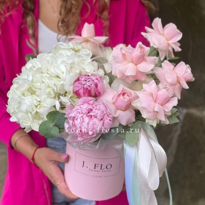 Цветочный бокс Mini №2 в Хосте и Кудепсте