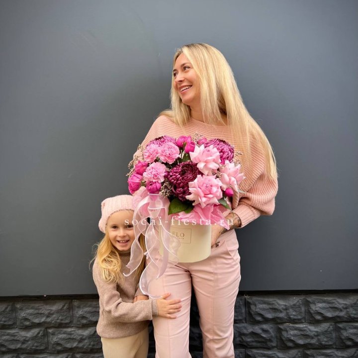 Цветочный бокс Альба в Хосте и Кудепсте