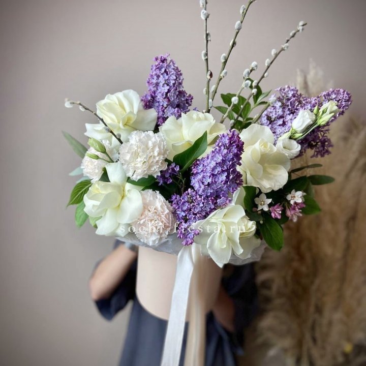 Цветочный бокс "Воскресенье" в Хосте и Кудепсте