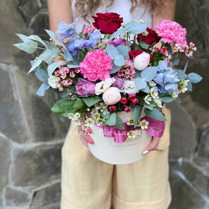 Цветочный бокс №4 в Хосте и Кудепсте