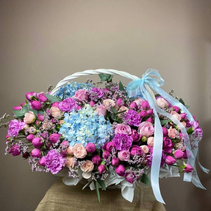 Авторская корзина "Lavander" в Хосте и Кудепсте