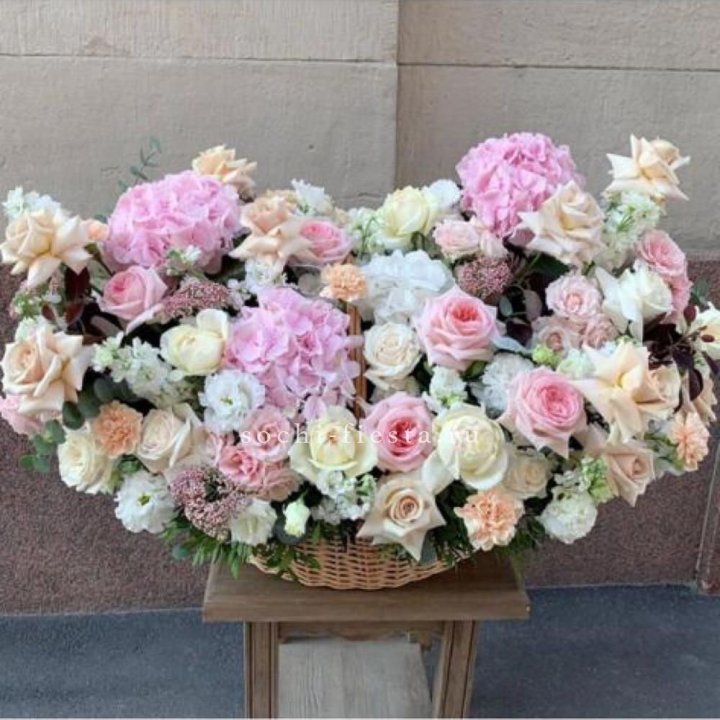 Цветочная корзина MAXI N2 в Хосте и Кудепсте