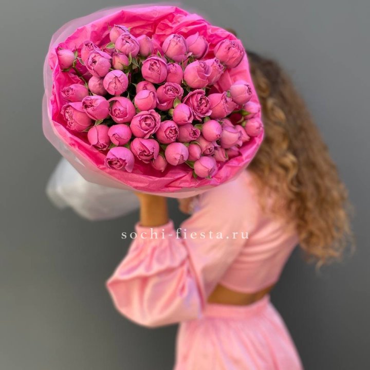 Букет из пионовидных роз Cute в Хосте и Кудепсте