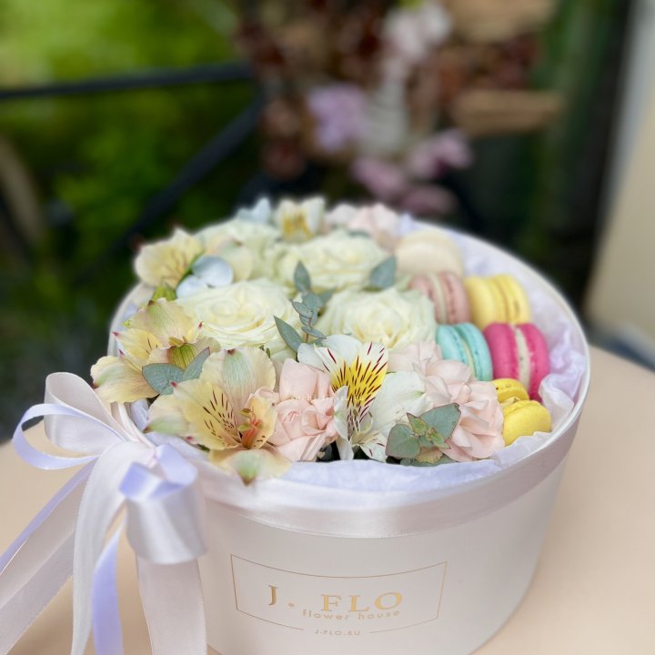 Цветочный бокс "Nika" в Хосте и Кудепсте