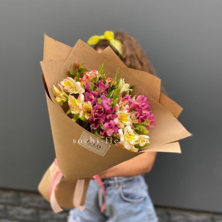 Альстромерии в крафте в Хосте и Кудепсте