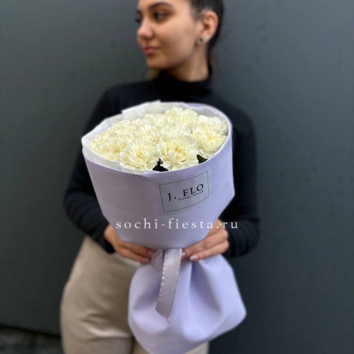 Белые Диантусы 15шт в Хосте и Кудепсте