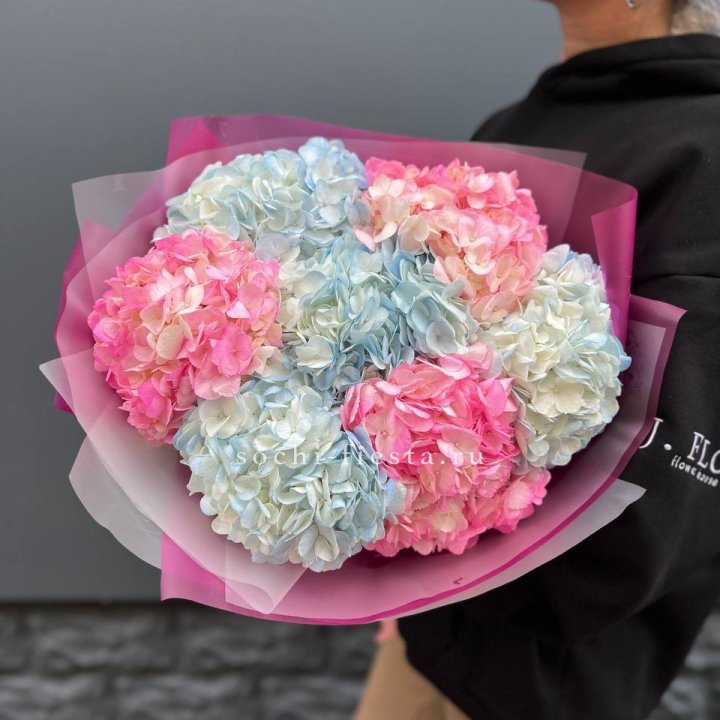 Букет гортензий "TONICA №2" в Хосте и Кудепсте