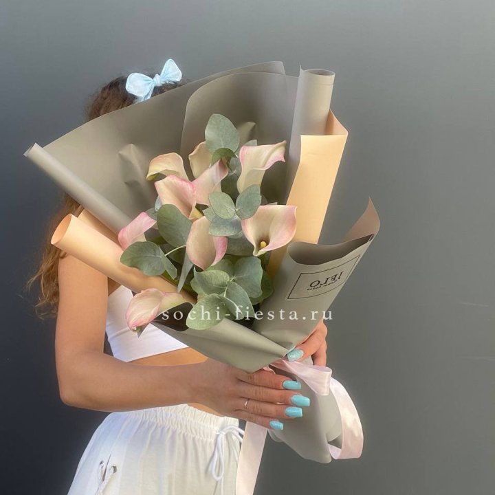 Букет калл №2 в Хосте и Кудепсте