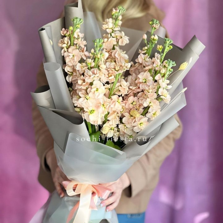 Букет Ароматной Маттиоллы №2 в Хосте и Кудепсте