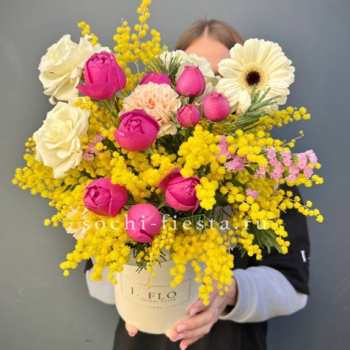 Цветы в боксе Sloboda в Хосте и Кудепсте