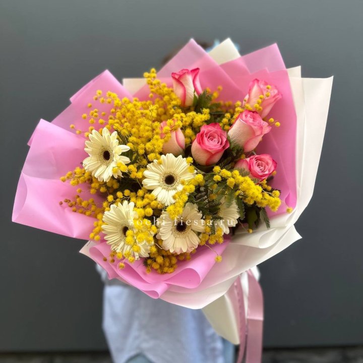 Букет "Sonrisa" в Хосте и Кудепсте