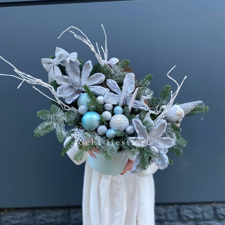 Композиция "Снежный цветок" в Хосте и Кудепсте