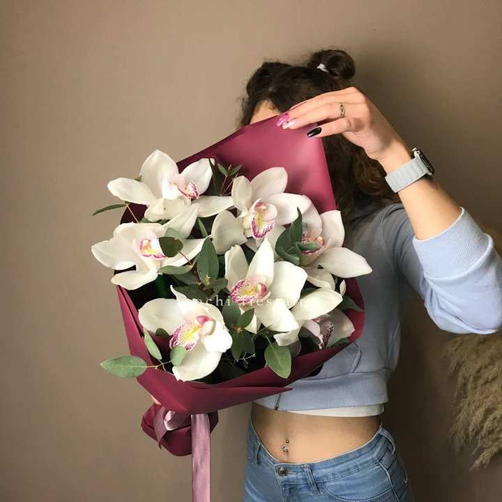 Букет орхидей №1 в Хосте и Кудепсте